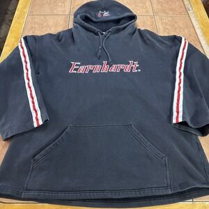 Dale Earnhardt #3 Embroidered Winners Circle Hoodie Sweatshirt Sz L NASCAR VTG‎